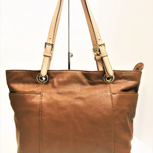 Michael Kors Soft Tan Leather Tote